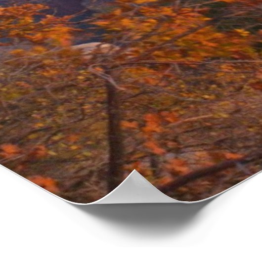 Grand Canyon op Sunrise Poster (Hoek)