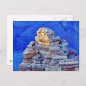 Grand Canyon op zonsondergang Briefkaart (Voorkant / Achterkant)