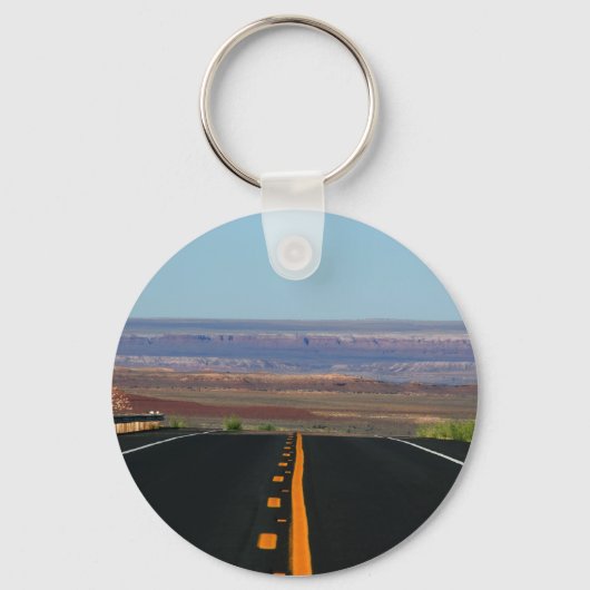 Grand Canyon Open Road Sleutelhanger (Voorkant)