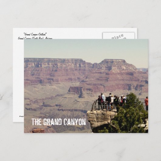 Grand Canyon Outlook Briefkaart (Voorkant / Achterkant)