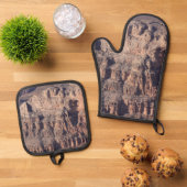 Grand Canyon Ovenwant & Pannenlap Set (Top down)