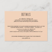 Grand Canyon paar bruiloft Informatiekaartje (Voorkant)