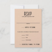 Grand Canyon Paar Voedselkeuzes RSVP Kaartje (Voorkant)