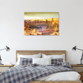 Grand Canyon Panorama 3 Paneel Canvas Afdruk (Insitu (Slaapkamer))