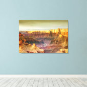 Grand Canyon Panorama 3 Paneel Canvas Afdruk (Insitu (Houten vloer))