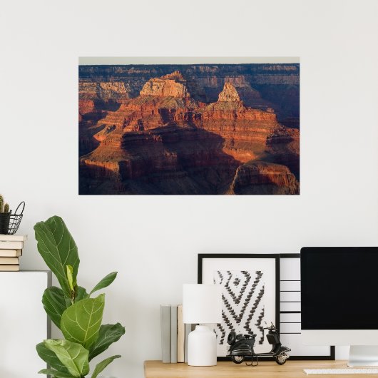 Grand Canyon Panorama Poster (Thuiskantoor)