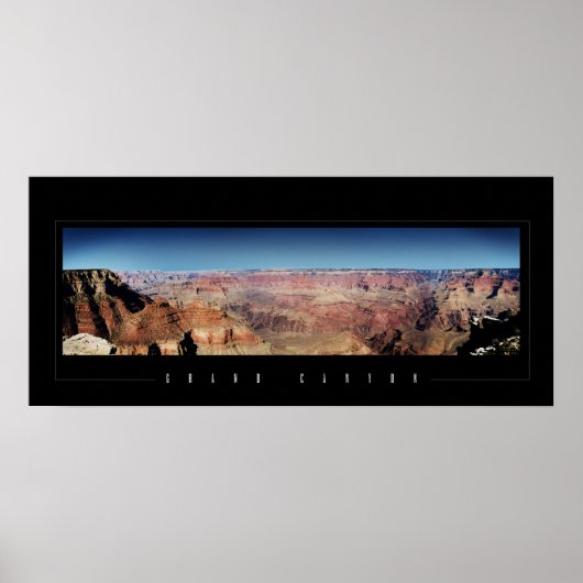 Grand Canyon Panorama Poster (Voorkant)