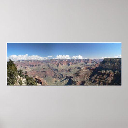 Grand Canyon Panoramisch Poster (Voorkant)