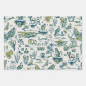 Grand Canyon Pattern Wrapping Papier Schattigee ge Inpakpapier Vel (Voorkant 3)