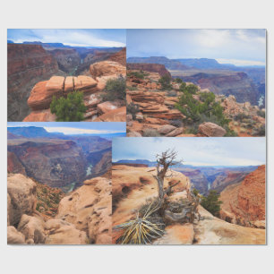 Grand Canyon Photo Collage Cadeaupapier