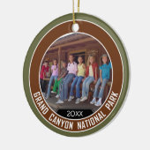 Grand Canyon PHOTO LIJST Souvenir Keramisch Ornament (Links)