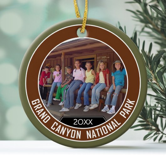 Grand Canyon PHOTO LIJST Souvenir Keramisch Ornament
