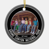 Grand Canyon PHOTO LIJST Souvenir Keramisch Ornament (Voorkant)