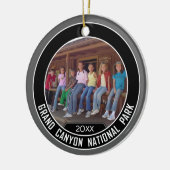 Grand Canyon PHOTO LIJST Souvenir Keramisch Ornament (Links)