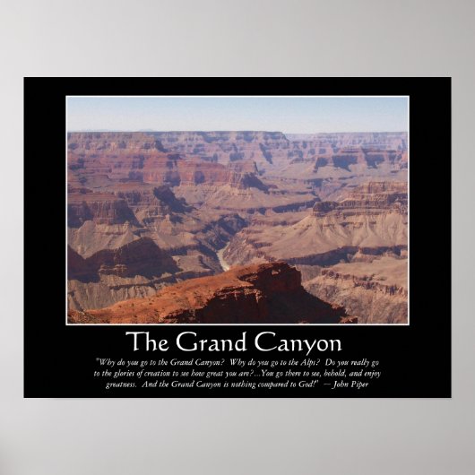 Grand Canyon Piper 1 Poster (Voorkant)