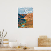 Grand Canyon-Poster, 18x24-inch Poster (Keuken)