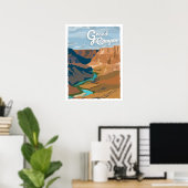 Grand Canyon-Poster, 18x24-inch Poster (Thuiskantoor)