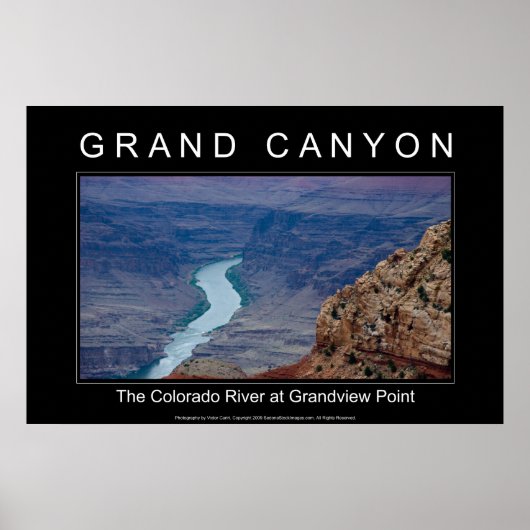 Grand Canyon Poster 4820 Black (Voorkant)
