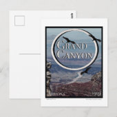 Grand Canyon Poster Briefkaart (Voorkant / Achterkant)