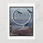 Grand Canyon Poster Briefkaart (Voorkant)