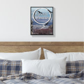 Grand Canyon Poster Canvas Afdruk (Insitu (Slaapkamer))