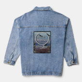 Grand Canyon Poster Denim Jacket (Achterkant)