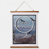 Grand Canyon Poster Hangend Wandkleed (Voorkant)