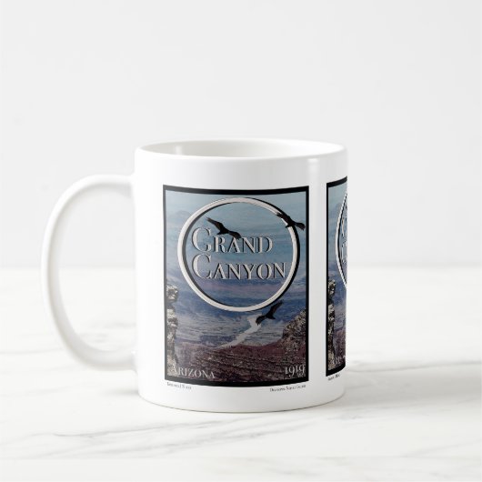 Grand Canyon Poster Koffiemok (Links)