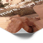 Grand Canyon poster met Edward Abbey citaat (Hoek)