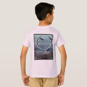 Grand Canyon Poster T-shirt (Achterkant volledig)