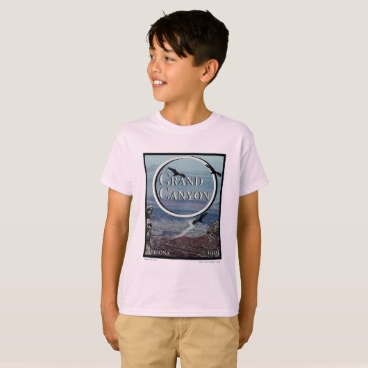 Grand Canyon Poster T-shirt (Voorkant volledig)