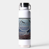 Grand Canyon Poster Waterfles (Achterkant)