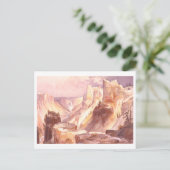 Grand Canyon Prang Lithograaf Briefkaart (Staand voorkant)