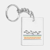 Grand Canyon R2R ADVENTURE Hiking Boots Footstep Sleutelhanger (Voorkant Links)