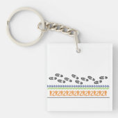 Grand Canyon R2R ADVENTURE Hiking Boots Footstep Sleutelhanger (Voorkant)