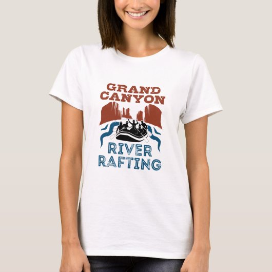 Grand Canyon, Rafting Colorado T-shirt (Voorkant)