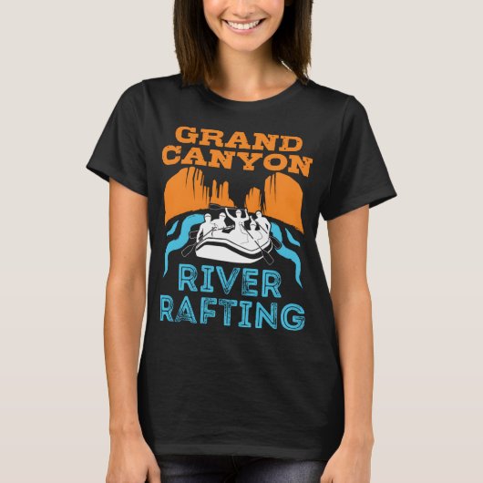 Grand Canyon, Rafting Colorado T-shirt (Voorkant)
