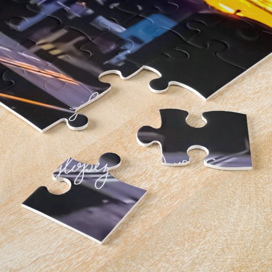 Grand Canyon-railauto Puzzle Legpuzzel (Zijkant)