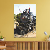 Grand Canyon Railway steam engine 4960 Canvas Afdruk (Insitu (Woonkamer))