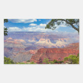 Grand Canyon Rechthoekige Sticker (Voorkant)
