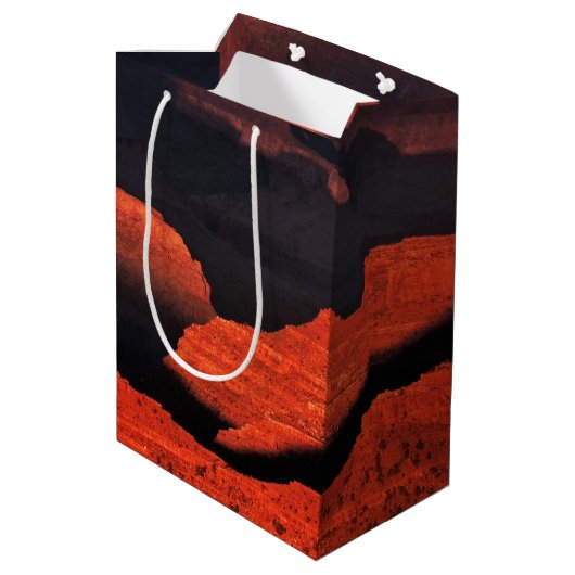 Grand Canyon Red Rock Layers Medium Cadeauzakje (Achterkant Gekanteld)