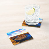 Grand Canyon Red Rocks en Blue Water Beauful Kartonnen Onderzetters (Insitu)