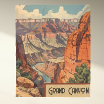 Grand Canyon Retro Cabine Huisdecoratie