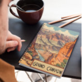 Grand Canyon Retro Reisbriefpapier Planner