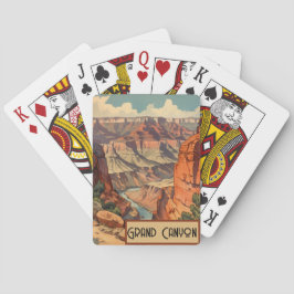 Grand Canyon Retro Reisspel Souvenir Pokerkaarten
