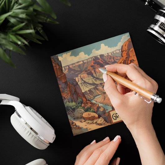 Grand Canyon Retro Travel Design