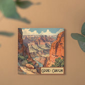 Grand Canyon Retro Travel Design