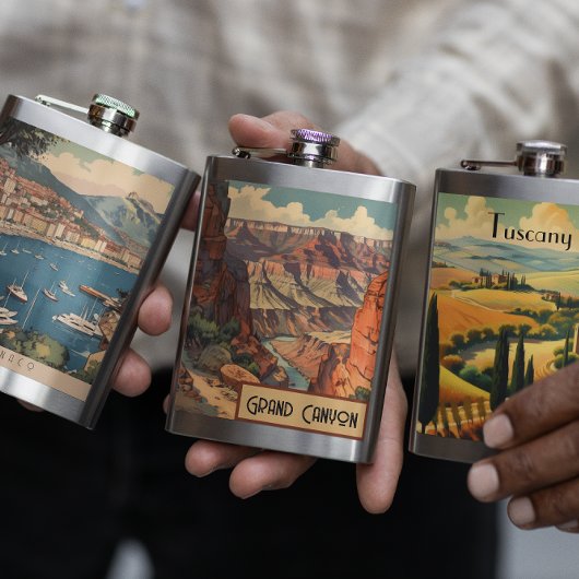 Grand Canyon Retro Travel Design Flacon