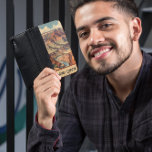 Grand Canyon Retro Travel Design iPhone 8/7 Portemonnee Hoesje<br><div class="desc">Draag de schoonheid van de canyon elke dag met je mee! Deze portemonnee telefoonhoesje is voorzien van een levendige Grand Canyon-landschapillustratie, waarbij natuurlijke elegantie wordt gecombineerd met praktisch ontwerp. Met ruimte voor uw kaarten, contant geld en telefoon, is het perfect voor avonturiers, reizigers en iedereen die houdt van de iconische...</div>