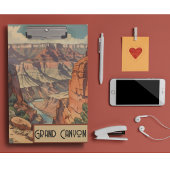 Grand Canyon Retro Travel Design Klembord